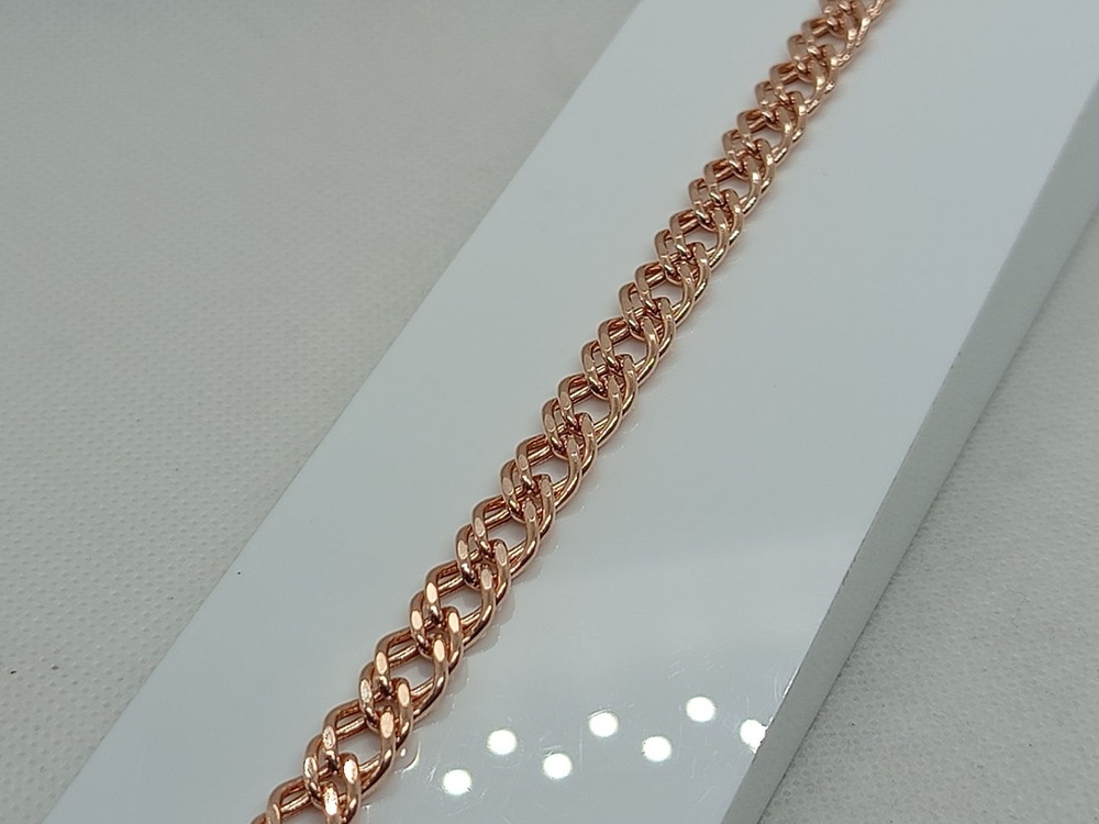 НБ 12-076ПГ БРАСЛЕТ ПУСТОТЕЛЫЙ (Au 585)