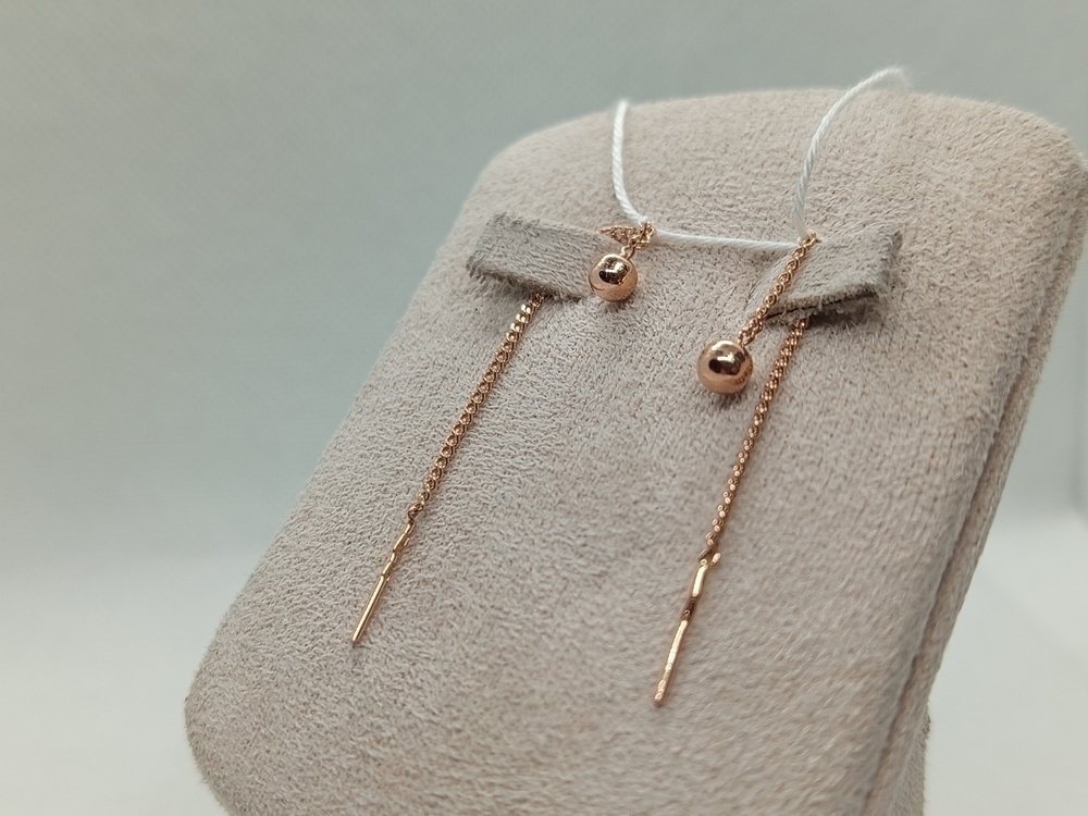 СЕРЬГИ ПРОДЕВКИ (Au 585)