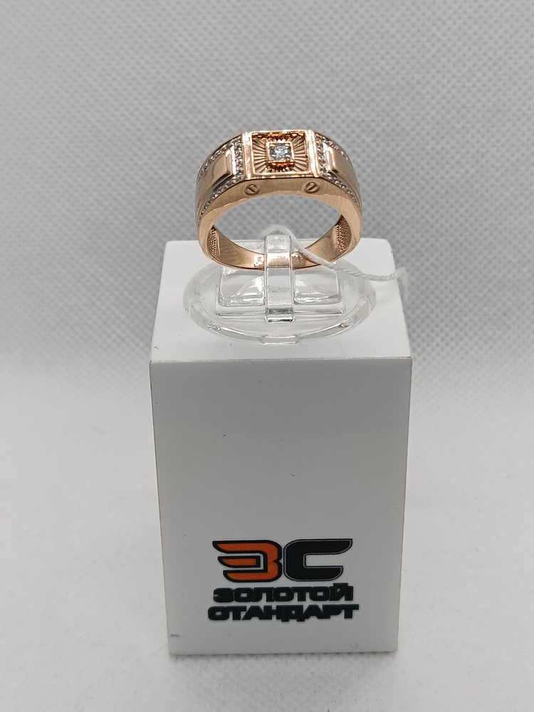 ПЕЧКМИ585 ПЕЧАТКА С КАМНЯМИ (Au 585)