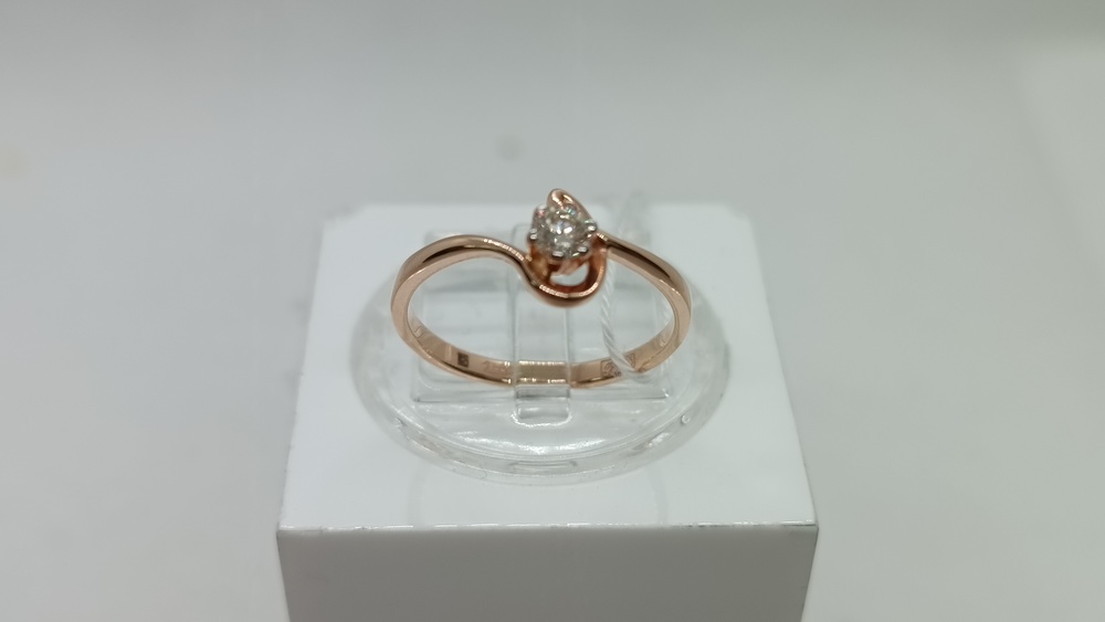 КОЛЬЦО БРИЛЛИАНТ Au 585