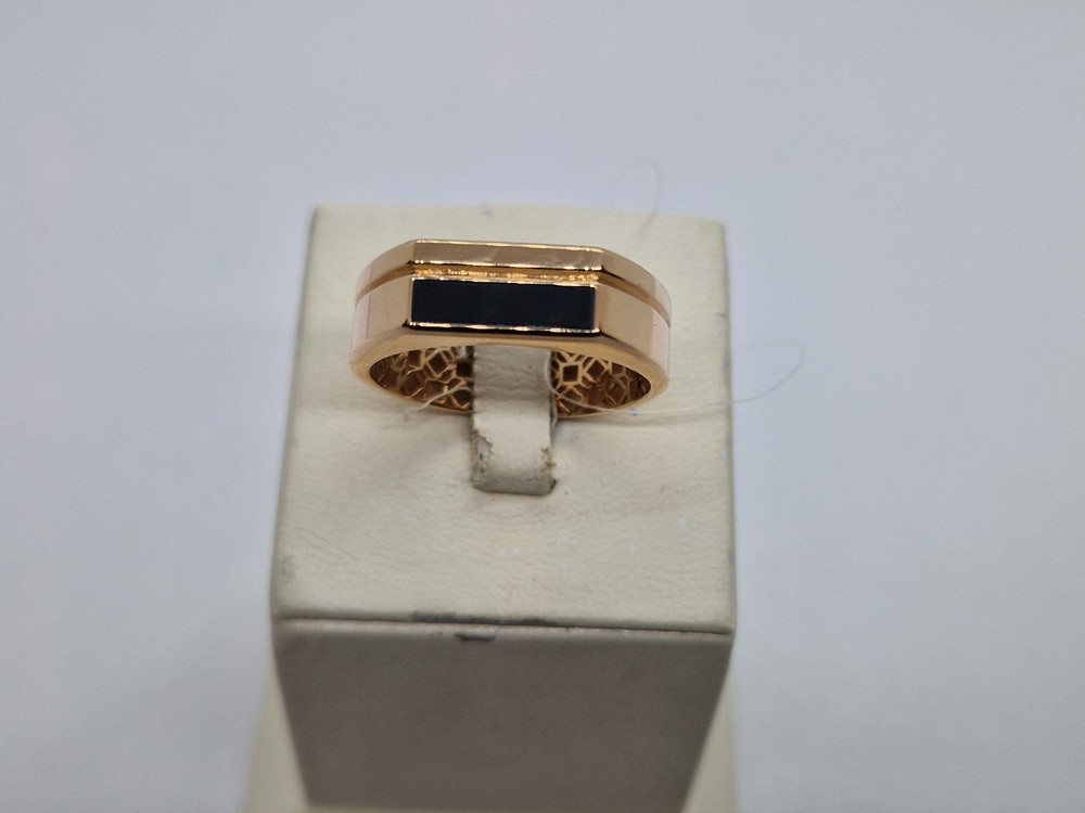 КОЛЬЦО ПЕЧАТКА с камнем (Au 585)