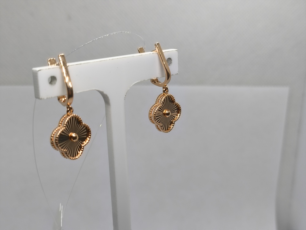 СЕРЬГИ БЕЗ КАМНЯ (Au 585)