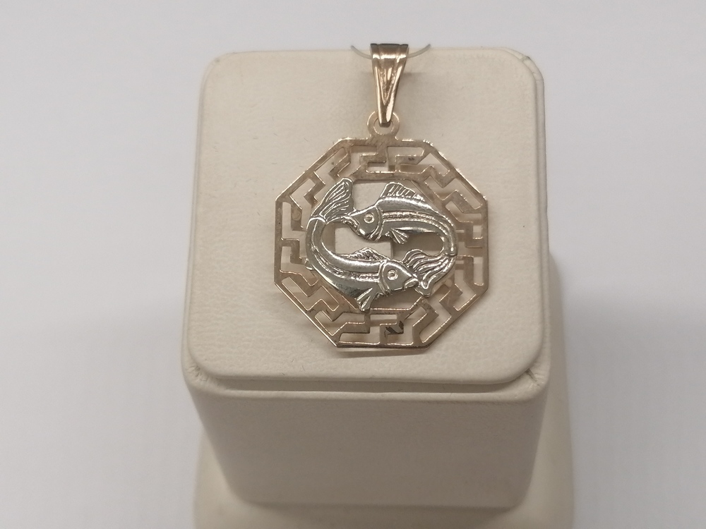 930 ПОДВЕСКА ЗНАК ЗОДИАКА без камня (Au 585)