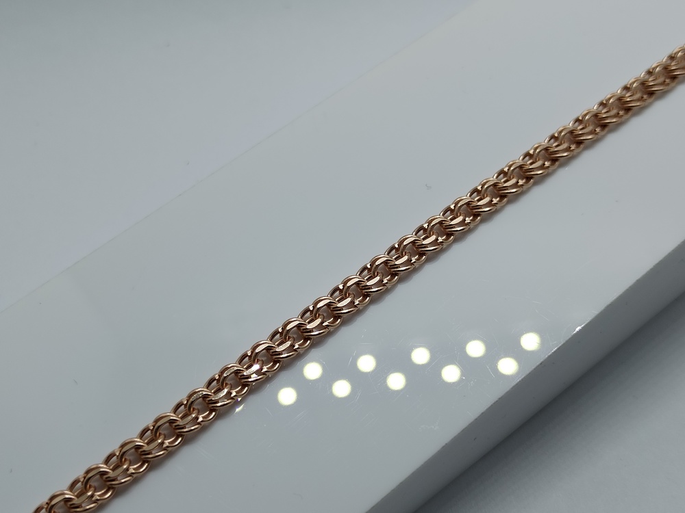 НБ 12-316ПГ БРАСЛЕТ ПУСТОТЕЛЫЙ (Au 585)