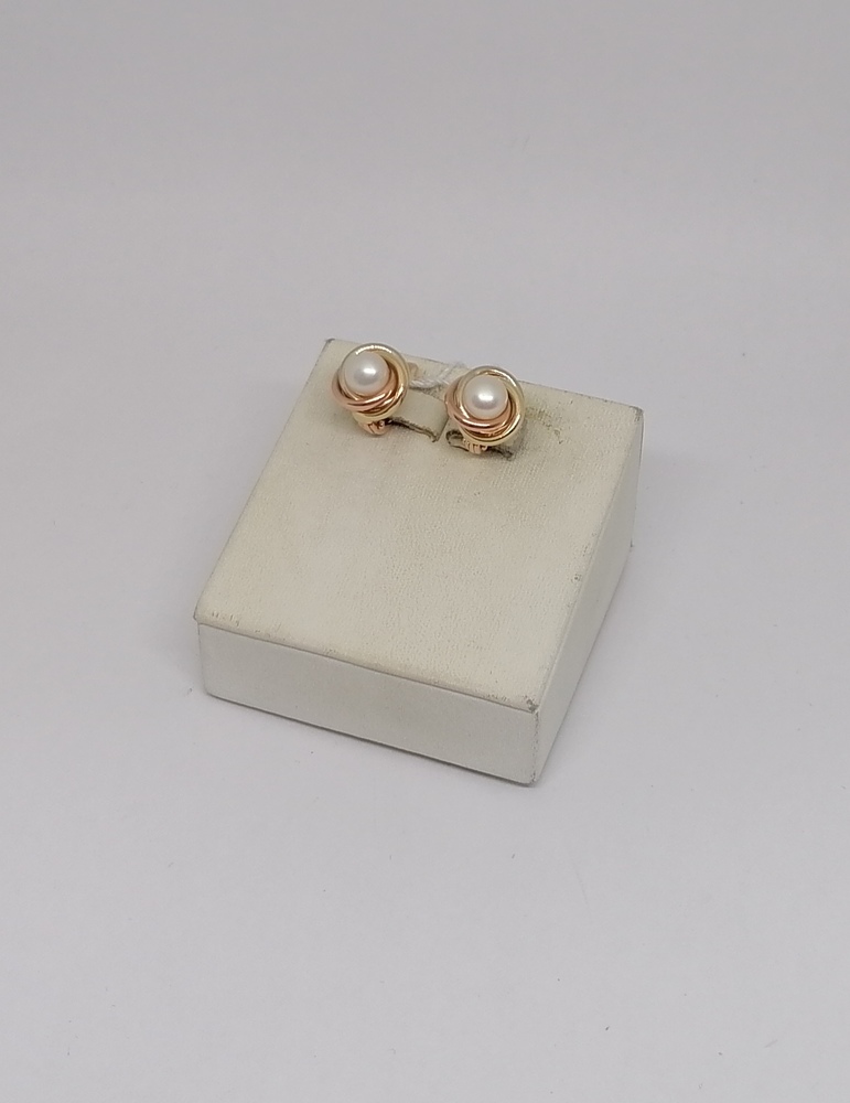 СЕРЬГИ С КАМНЕМ (Au 585)