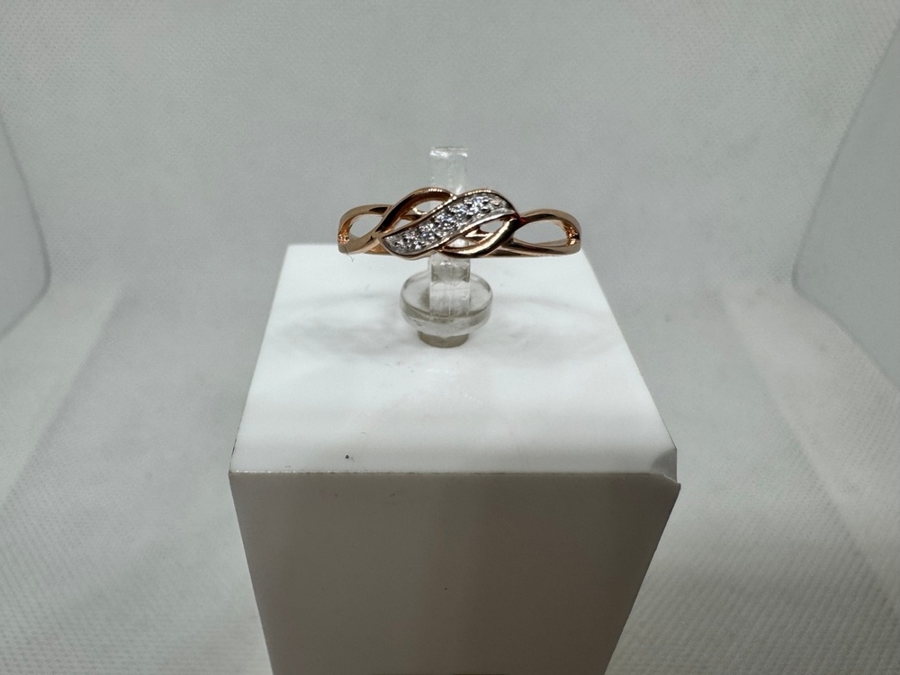 КОЛКМИ585 КОЛЬЦО С КАМНЯМИ (Au 585)