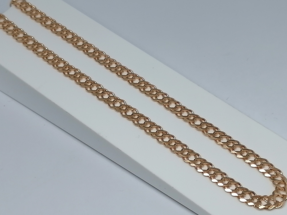 ЦЛР2585 ЦЕПЬ ПОЛНОВЕСНАЯ Ромб двойной (Au 585)