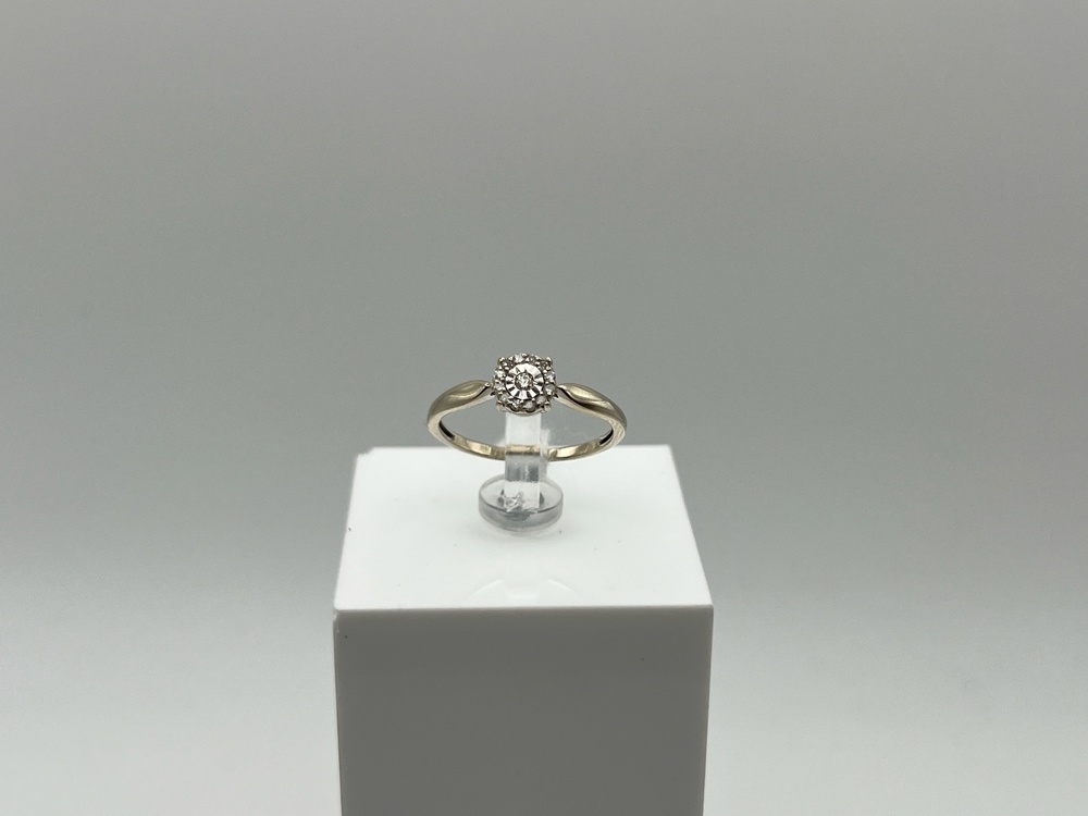 КОЛЬЦО БРИЛЛИАНТ Au 585