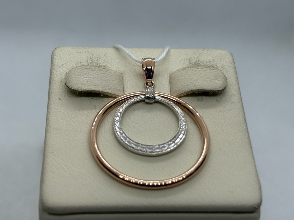 ПОДВЕСКА С КАМНЯМИ (Au 585)