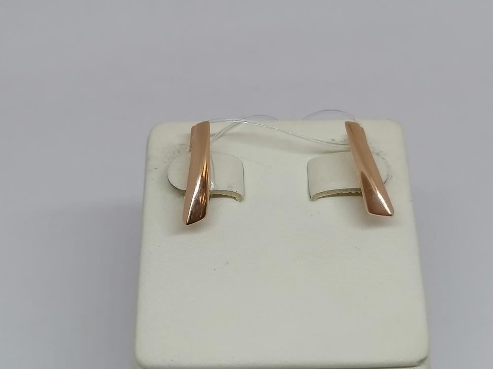 СЕРЬГИ БЕЗ КАМНЯ (Au 585)