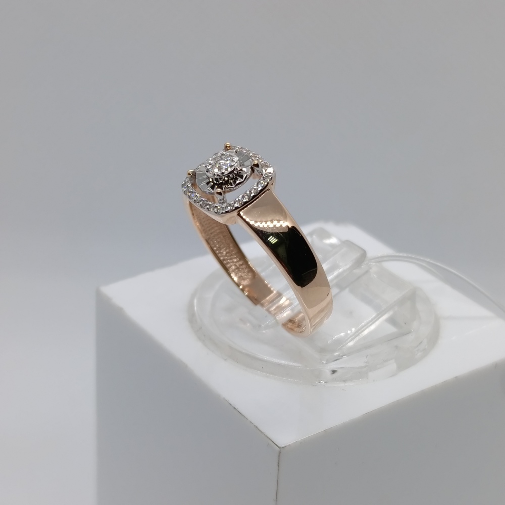 КОЛЬЦО БРИЛЛИАНТ (Au 585)