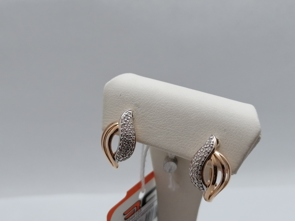 СЕРЬГИ С КАМНЯМИ (Au 585)