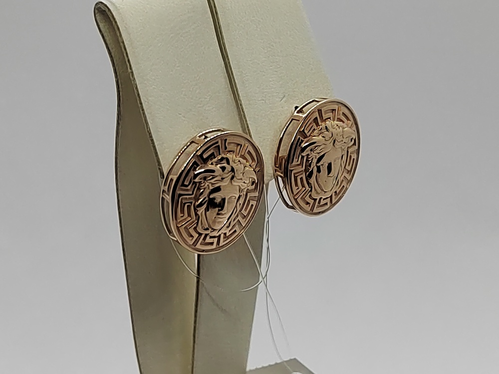 СЕРЬГИ БЕЗ КАМНЯ (Au 585)