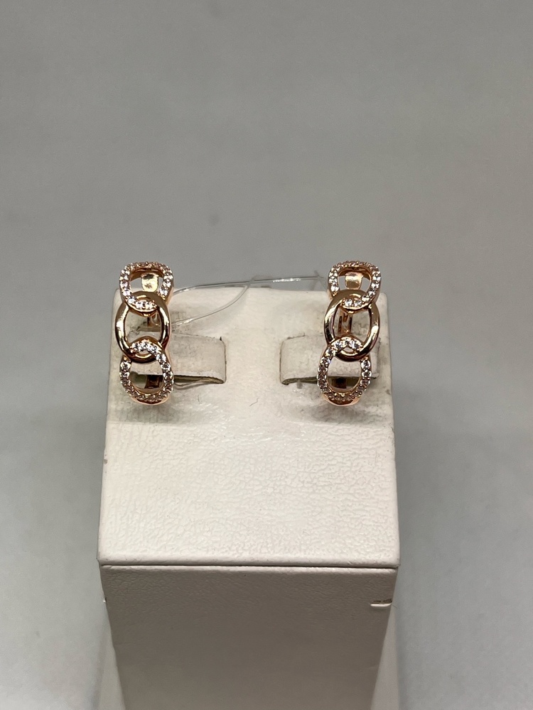 СЕРЬГИ С КАМНЯМИ (Au 585)