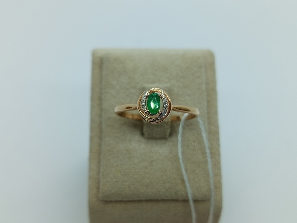 КОЛЬЦО БРИЛЛИАНТ Au 585