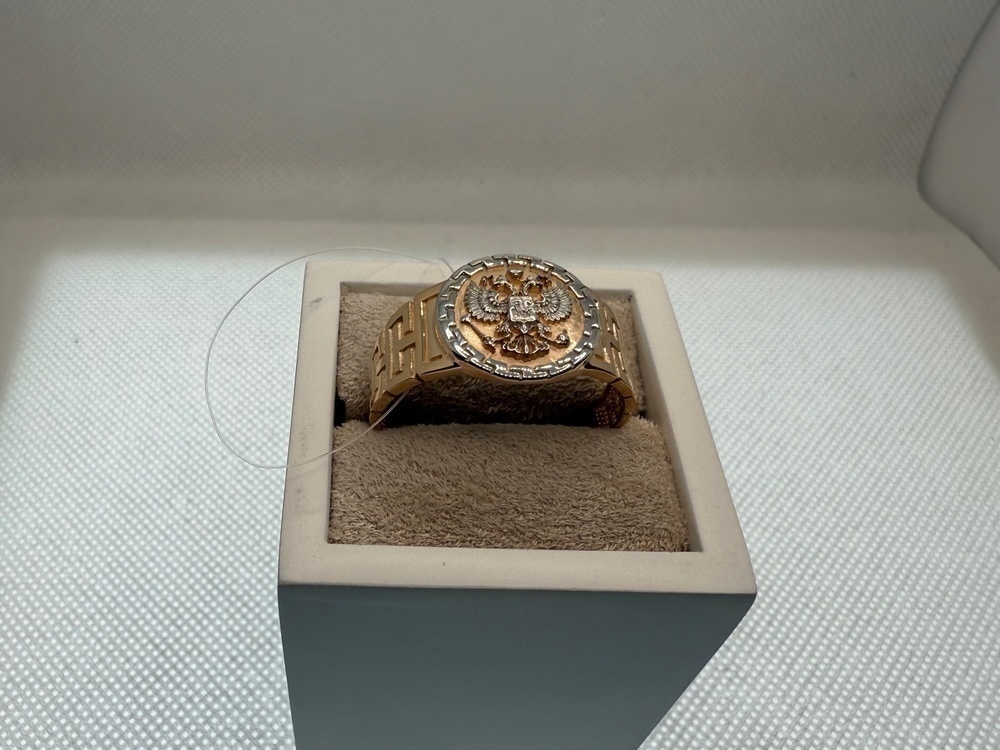 КОЛЬЦО ПЕЧАТКА без камня (Au 585)