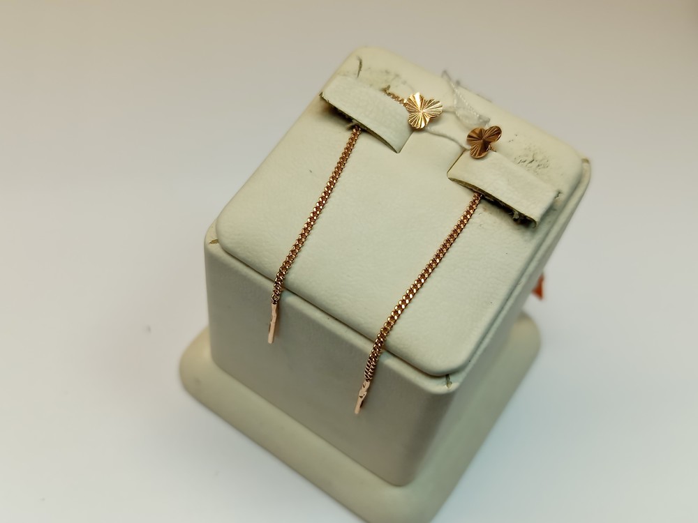 СПРО585 СЕРЬГИ ПРОДЕВКИ (Au 585)