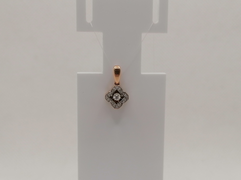 ПОДВЕСКА БРИЛЛИАНТ (Au 585)