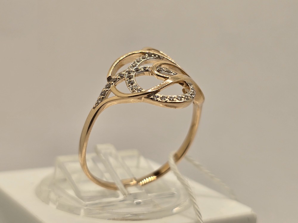 КОЛКМИ585 КОЛЬЦО С КАМНЯМИ (Au 585)