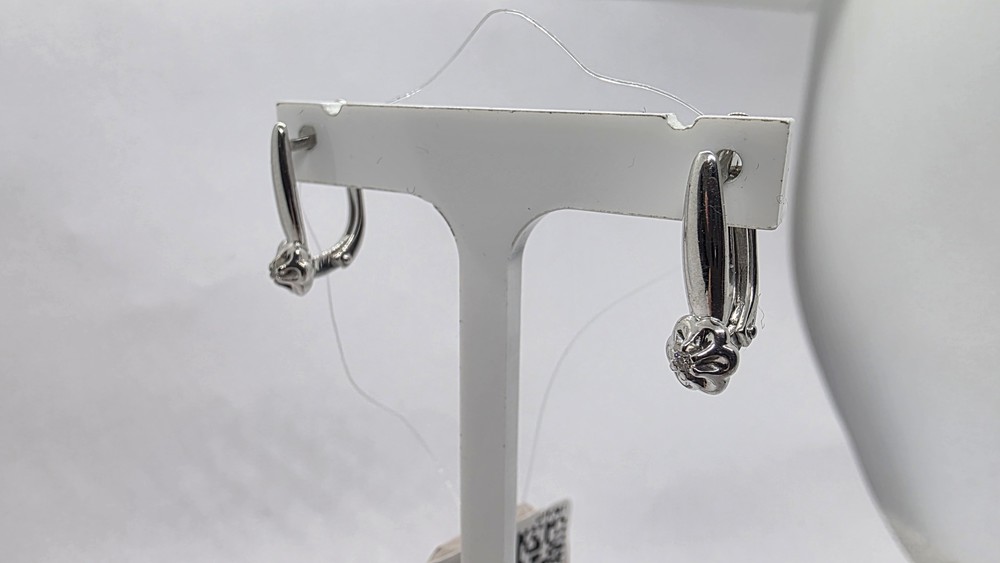 СЕРЬГИ БРИЛЛИАНТ (Ag 925)