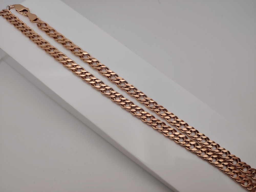 ЦПР2585 ЦЕПЬ ПУСТОТЕЛАЯ Ромб двойной (Au 585)