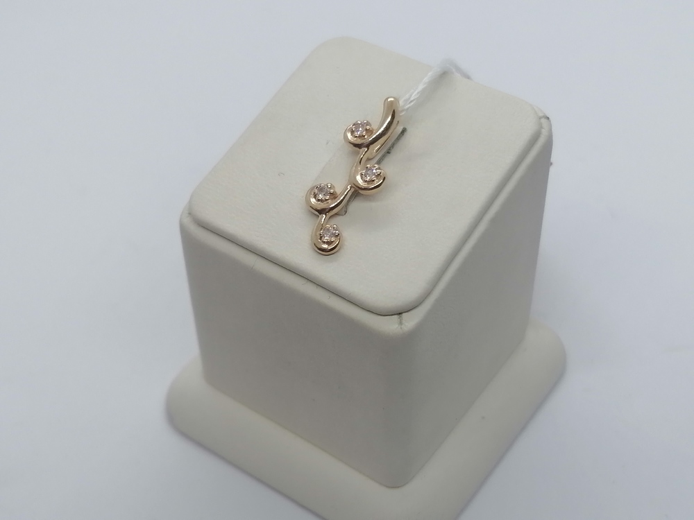 ПОДВЕСКА С КАМНЯМИ (Au 585)