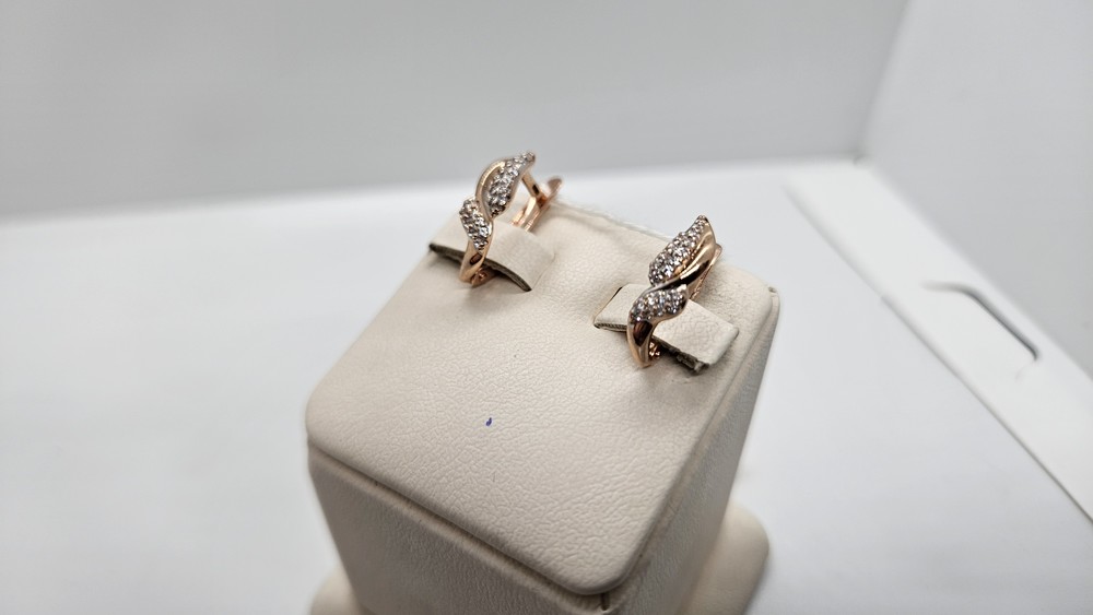 СЕРЬГИ С КАМНЯМИ (Au 585)