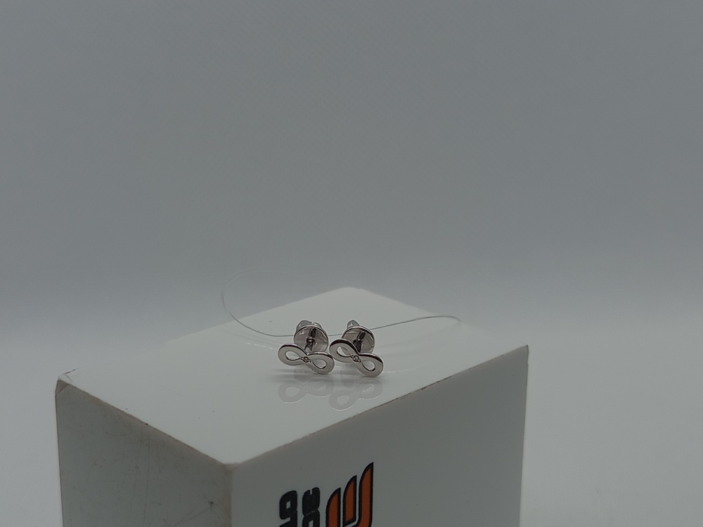 СЕРЬГИ БРИЛЛИАНТ (Ag 925)