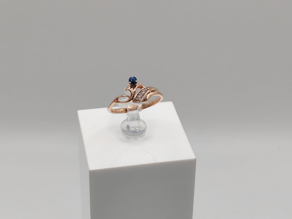 КОЛЬЦО БРИЛЛИАНТ Au 585