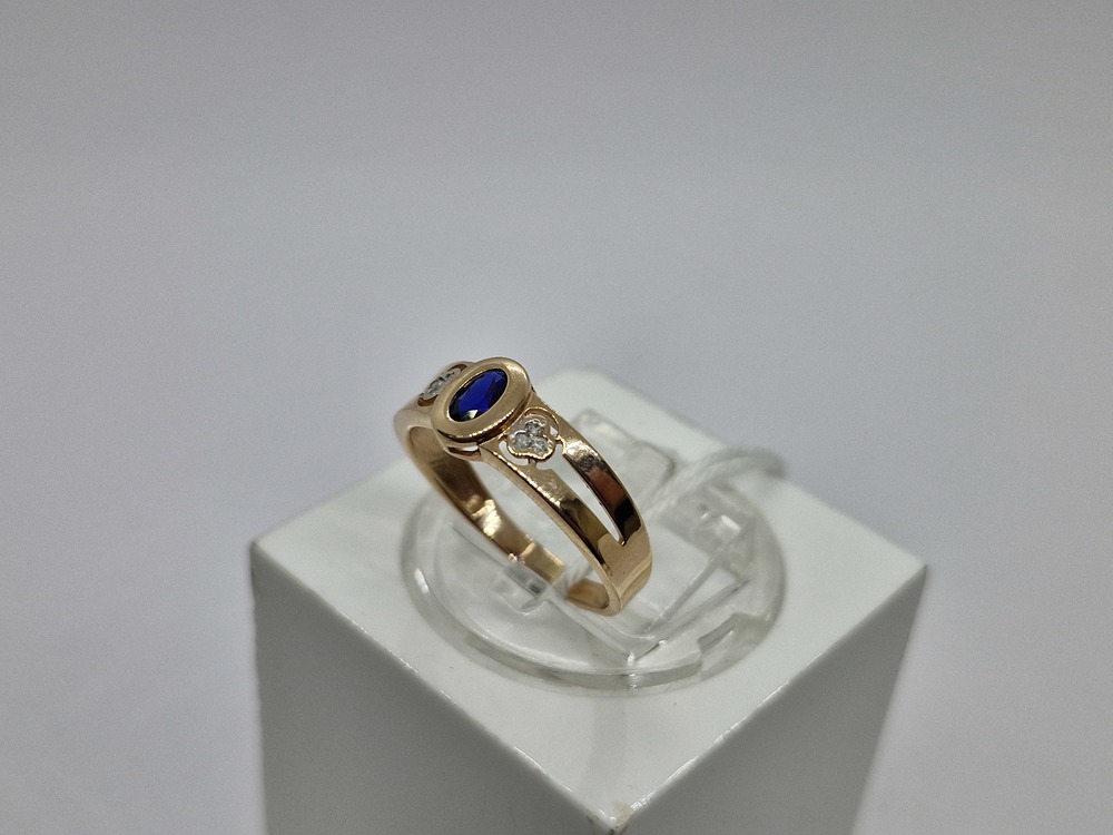 КОЛЬЦО БРИЛЛИАНТ Au 585