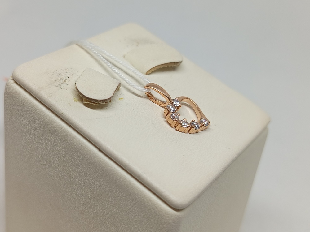 ПОДКМИ585 ПОДВЕСКА С КАМНЯМИ (Au 585)