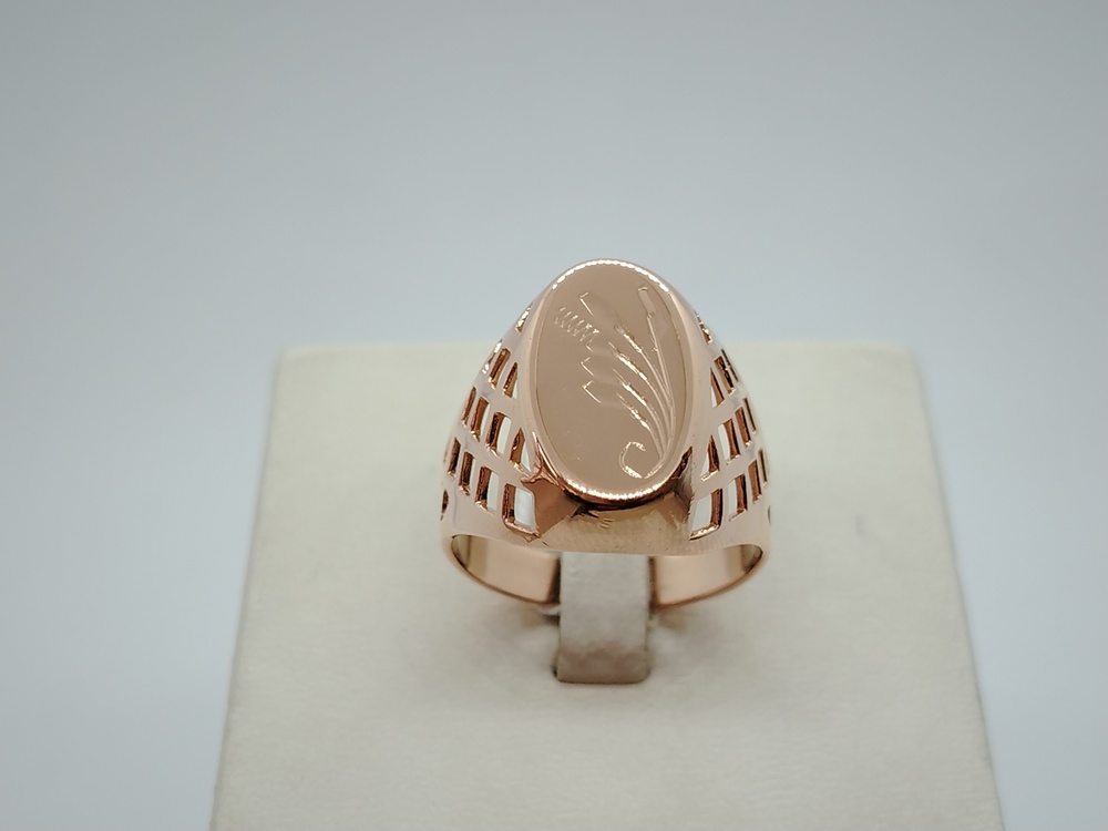 КОЛБКМ583 КОЛЬЦО БЕЗ КАМНЯ (Au 583)