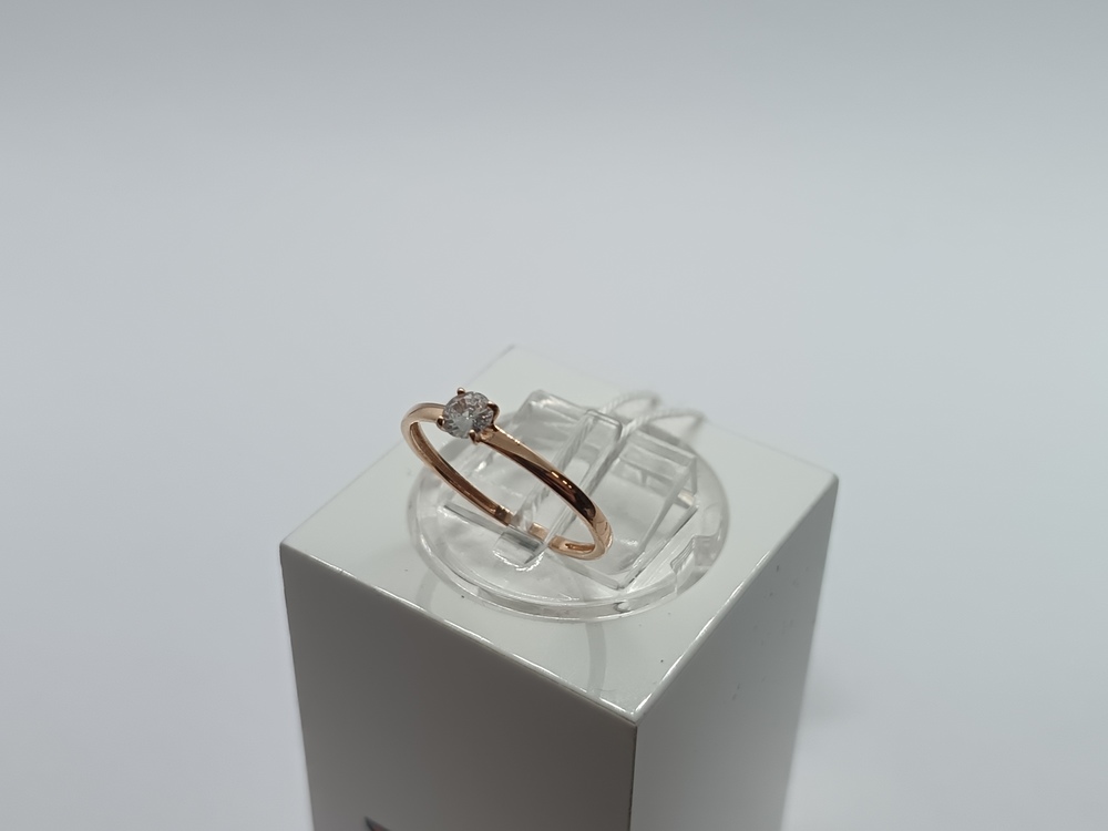 КОЛКМ585 КОЛЬЦО С КАМНЕМ (Au 585)