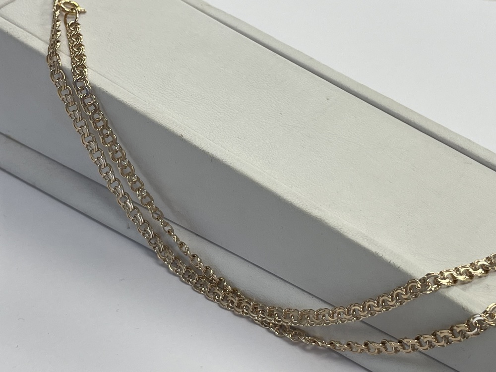 ЦЕПЬ ПОЛНОВЕСНАЯ Бисмарк (Au 585)