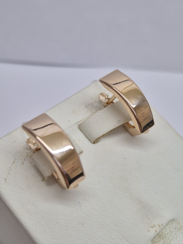 СЕРЬГИ БЕЗ КАМНЯ (Au 585) СЕРЬГИ БЕЗ КАМНЯ (Au 585)