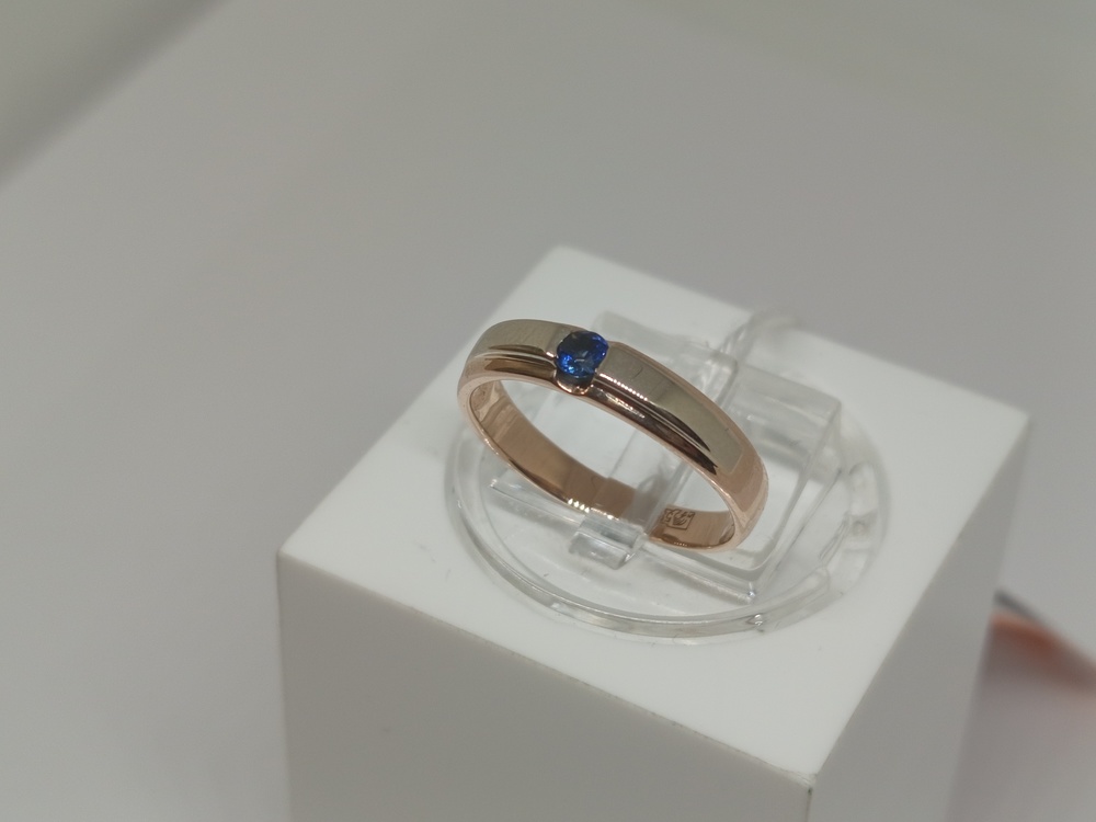 КОЛЬЦО С КАМНЕМ (Au 585)