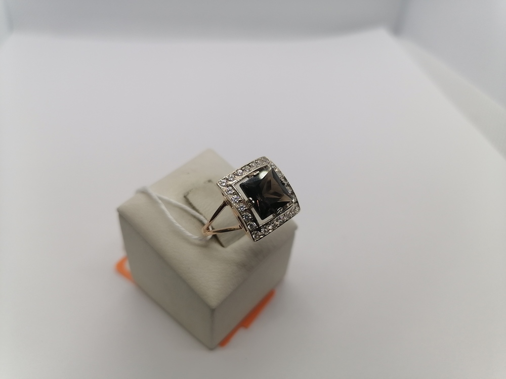 КОЛКМИ585 КОЛЬЦО С КАМНЯМИ (Au 585)