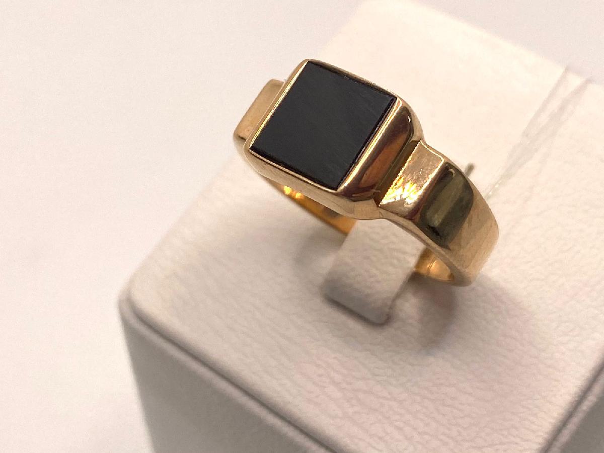 08-540158 КОЛЬЦО ПЕЧАТКА с камнем (Au 585)