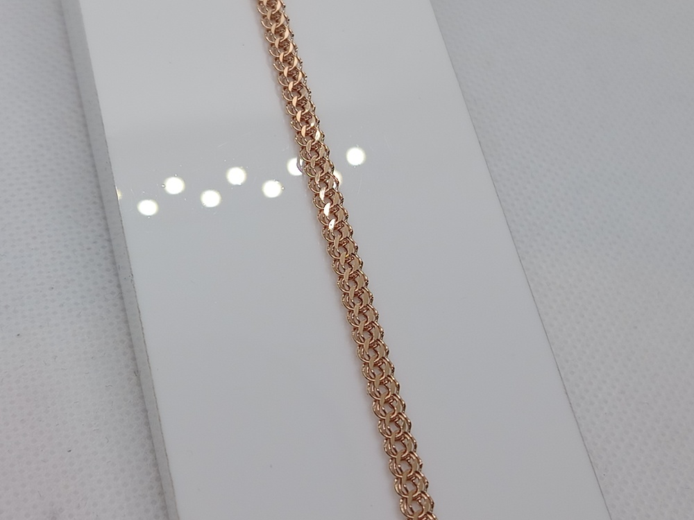 БРАСЛЕТ ПУСТОТЕЛЫЙ Итальянка (Au 585)