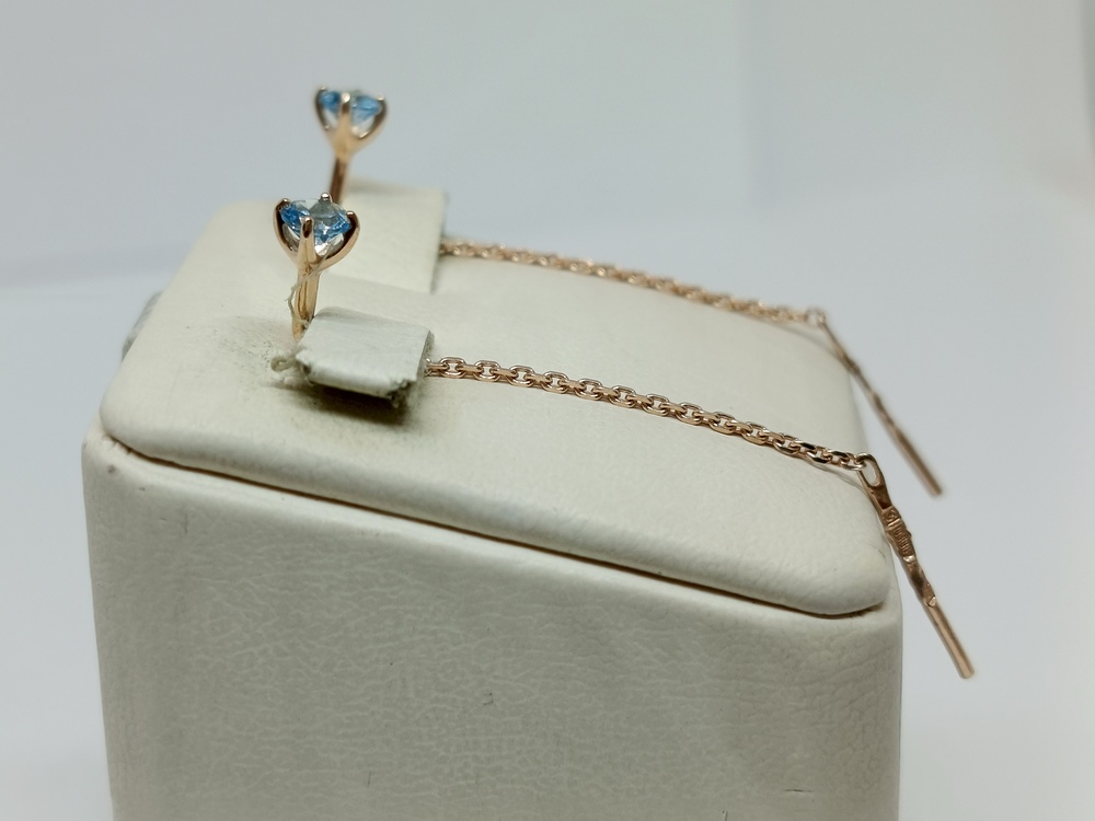 СПРО585 СЕРЬГИ ПРОДЕВКИ (Au 585)