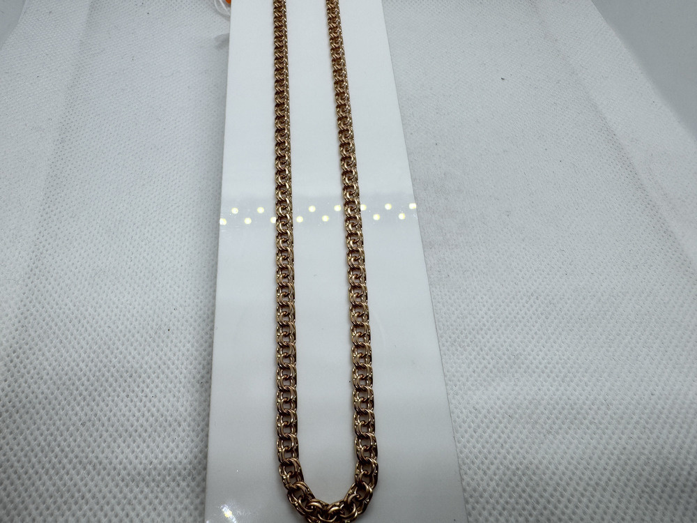 ЦЕПЬ ПОЛНОВЕСНАЯ Бисмарк (Au 585)