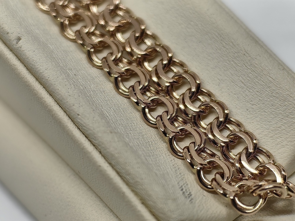 ЦЛБС585 ЦЕПЬ ПОЛНОВЕСНАЯ Бисмарк (Au 585)