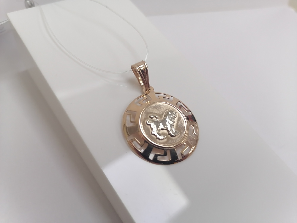 880 ПОДВЕСКА ЗНАК ЗОДИАКА без камня (Au 585)