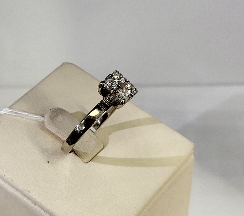 КОЛЬЦО БРИЛЛИАНТ Au 750