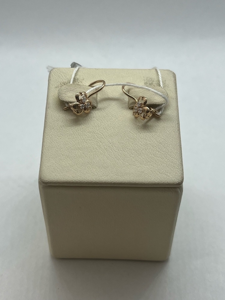 СЕРЬГИ С КАМНЯМИ (Au 585)