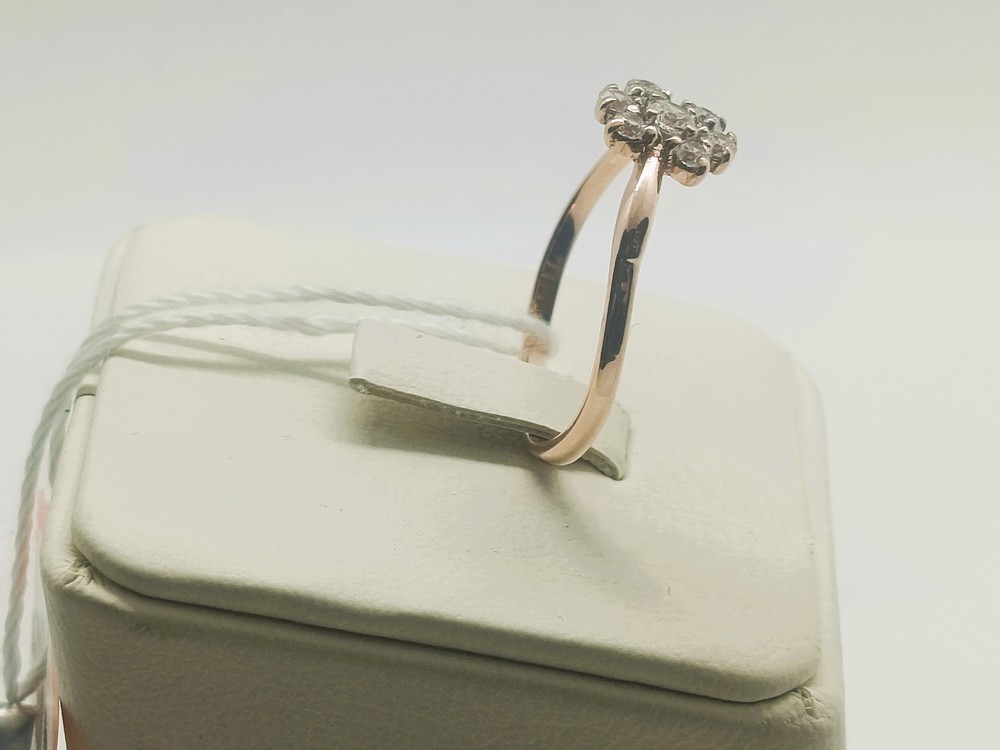 КОЛКМИ585 КОЛЬЦО С КАМНЯМИ (Au 585) КОЛКМИ585 КОЛЬЦО С КАМНЯМИ (Au 585)