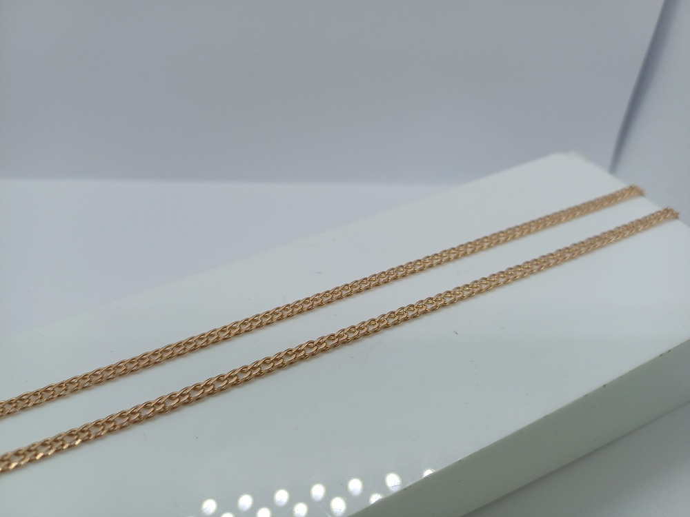 ЦЛР2585 ЦЕПЬ ПОЛНОВЕСНАЯ Ромб двойной (Au 585)