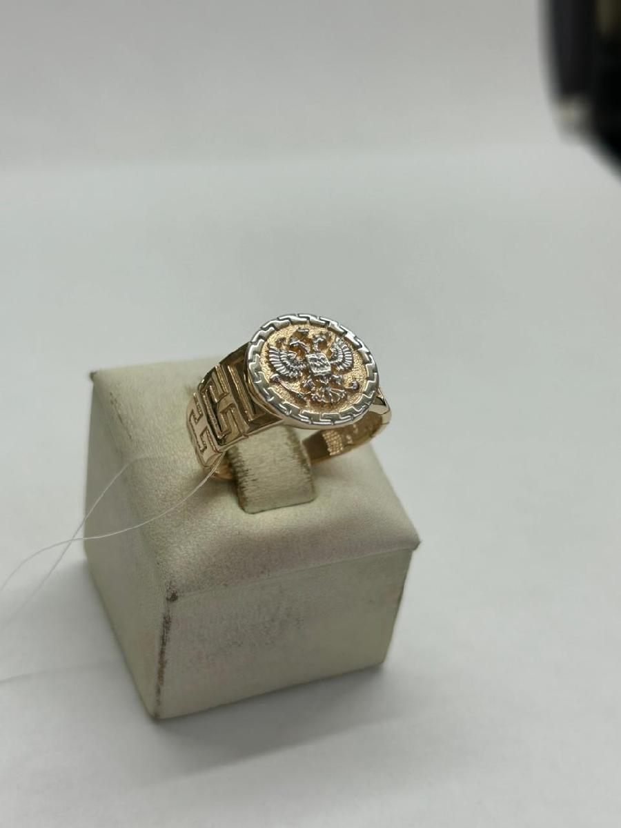 КОЛЬЦО ПЕЧАТКА без камня (Au 585)