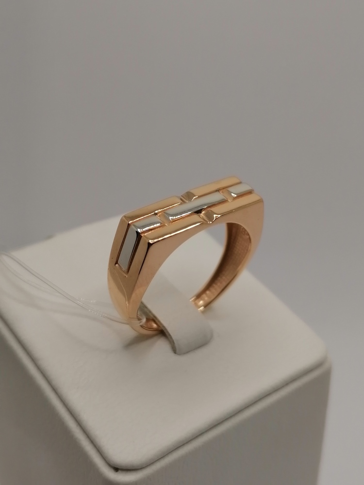 КОЛЬЦО ПЕЧАТКА без камня (Au 585)