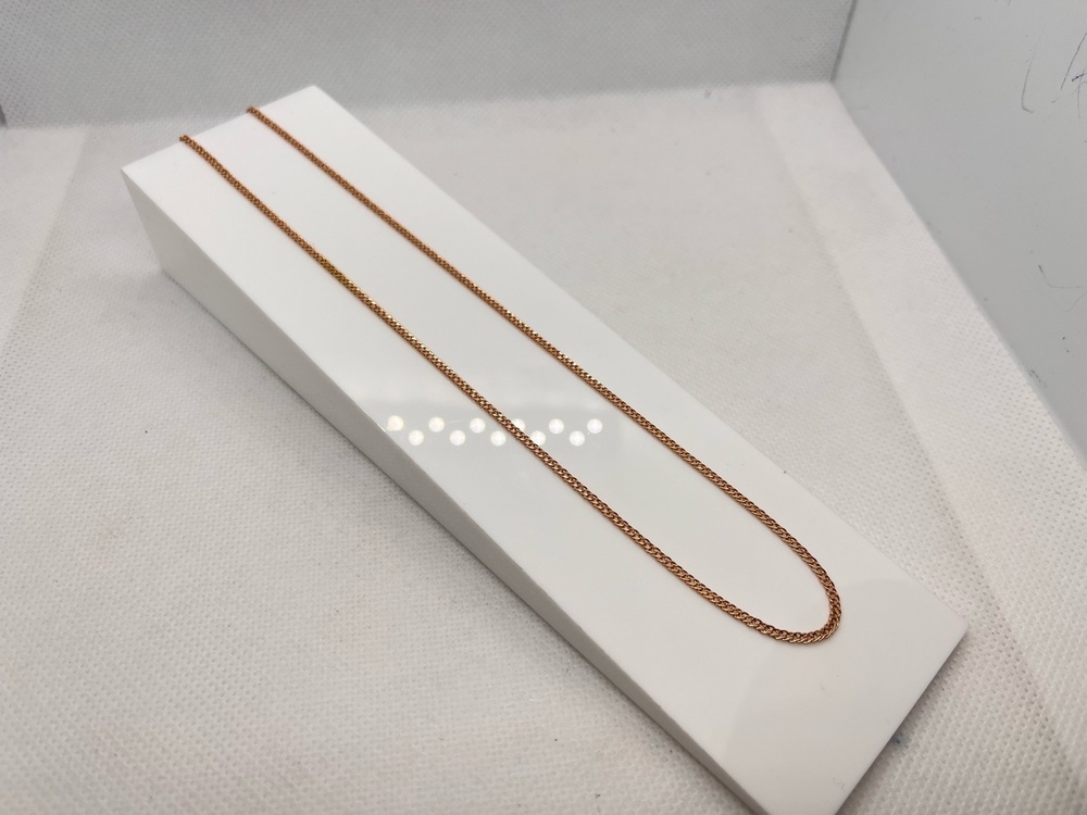 ЦПР2585 ЦЕПЬ ПУСТОТЕЛАЯ Ромб двойной (Au 585)